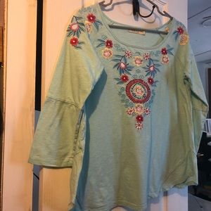 Embroidered shirt